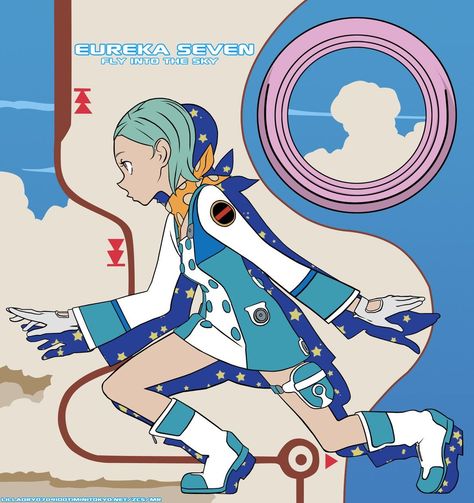 eureka Kenichi Yoshida, Cool Reference, Eureka Seven, Anatomy Practice, Kawaii Background, Anime Inspiration, Space Opera, Geek Culture, Anime Sketch