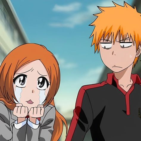 Ichihime Manga, Orihime And Ichigo, Orihime X Ichigo, Watch Bleach, Yuri Lowenthal, Ichigo Orihime, Ichigo X Orihime, Ichigo And Orihime, Orihime Bleach