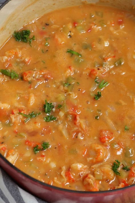 Best Cajun Crawfish Etouffee (Louisiana Style) - IzzyCooking Best Crawfish Etoufee Recipe, Chicken Etouffee Louisiana, Shrimp Etouffee Recipes Louisiana Easy, Chicken And Crawfish Recipes, Crockpot Shrimp Etouffee, Chicken And Shrimp Etouffee, Easy Ettouffe Recipe, Authentic Crawfish Etoufee, Louisiana Crawfish Etoufee