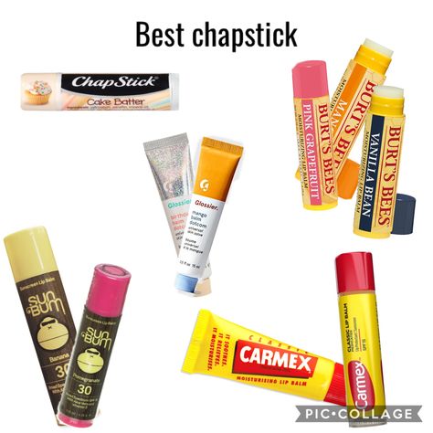 Best Chapstick, Chapstick Aesthetic Collection, Cake Batter Chapstick, Chapstick Charms, Chap Sticks, 90s Chapstick, Lip Balm Collection, Girl Memes, Moisturizing Lip Balm