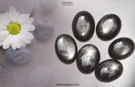 Black Star Sapphire: Meaning, Healing Properties and Powers Star Sapphire Meaning, Sapphire Meaning, Star Sapphire Gemstone, Black Star Sapphire, Crystal Vibes, Silver Jewelry Design, Black Sapphire, Star Sapphire, Loose Stones