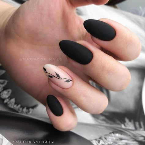 Short Pretty Acrylic Nails Black, Fall Nail Color Pallet, Black Nail Designs Wedding, Black Nails Edgy, Black Dainty Nails, Mat Black Nails Design, Clear Nails Black Design, Formal Nails With Black Dress, Feb Nails 2023