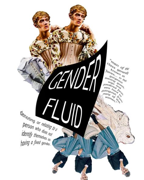 Marcella 🌵 on Instagram: “Researching gender fluidity #gender #genderfluid #art #digitalart #artistsoninstagram #artist” Gender Fluidity Art, Gender Fluid Moodboard, Gender Graphic Design, Gender Fluid Photography, Gender Dysformia Art, Gender Poster, Gender Fluid Aesthetic, Gender Fluid Art, Pretty Moodboards