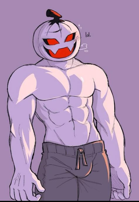 Pumpkin Drawing, Pumpkin Man, Anime Guys Shirtless, Character Poses, Guy Drawing, Character Design Male, Drawing Reference Poses, Drawing Base, Handsome Anime Guys