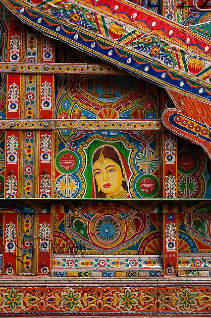 Pakistan truck art Pakistan Truck Art, Indian Truck Art, Indian Truck, Truck Art Pakistan, Pakistani Truck Art, Pakistani Truck, Pakistan Art, Pakistani Art, Pakistan Culture