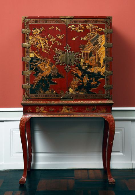 Vintage Chinese Furniture, Bar Cabinet Chinese, Chinese Antique Furniture, Chinese Lacquer Furniture, Chinese Decor, Chinoiserie, Architecture, Furniture, Home Decor