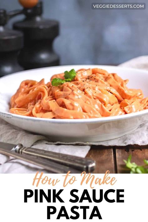 Alla Panna Sauce Recipe, Raos Sauce Recipes, Pink Sauce Recipe, Rose Sauce Recipe, Pink Sauce Pasta, Grandma Kitchen, Cream Sauce Pasta, Easy Pasta Sauce, Pink Sauce