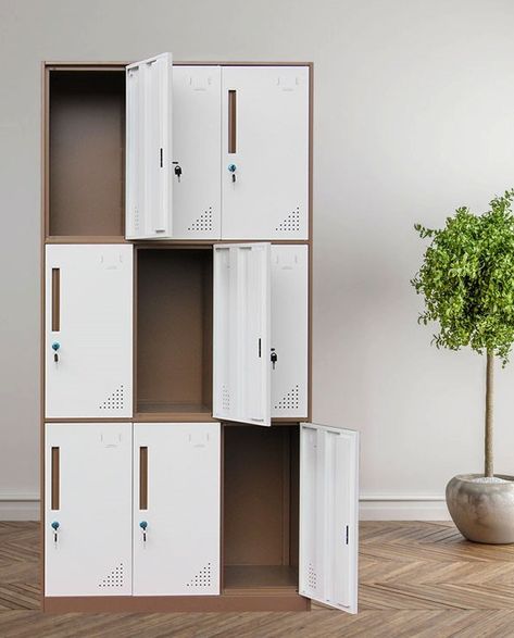 Library Storage Metal Furniture Mini Cubby Cabinet 9 Door Keyless Digital Lockers, Model NO.: MY-L-9 Model No.: My-L-9 Weight: 49 Kg MOQ: 50PCS 40hq: 435PCS Packing Vol: 0.162cbm Thickness: 0.4-1.0mm Certification: SGS, BV, ISO14001, ISO9001 Package: International Standard 5 Layers Carton Service: OEM. ODM Process Mode: Phosphating and Packling Trademark: Masyounger Transport Package: Carton Packing 1 PCS/Carton Specification: size: H1850*W900*D450mm Origin: China HS Code: 9403100000, Port: Qing Library Storage, Export And Import, Key Locker, Wooden Lockers, Employee Lockers, Locker Designs, Store Layout, Steel Locker, Luoyang