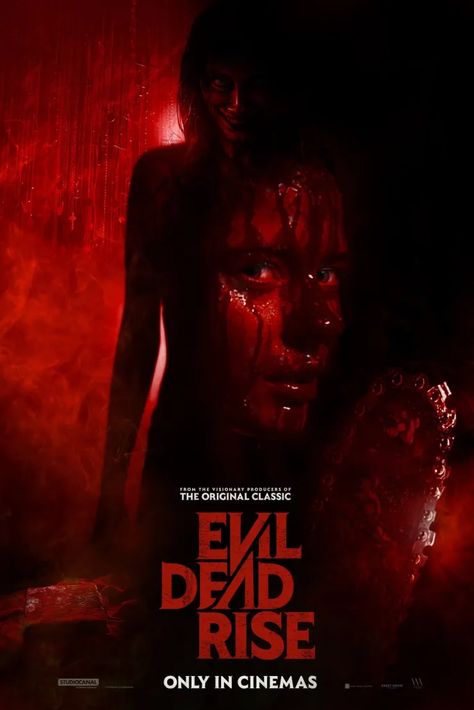 Evil Dead Rise - Overall, I thought this was good. The characters looked really cool and sick when they were covered in blood from head to toe. Lines taken from the other movies didn't always work for me and the deadites talking didn't seem menacing enough. Now I want to make my own Evil Dead movie. Lily Sullivan, Alyssa Sutherland, Evil Dead Rise, Latest Horror Movies, The Evil Dead, Horror Posters, Evil Dead, Movie Covers, Original Movie Posters