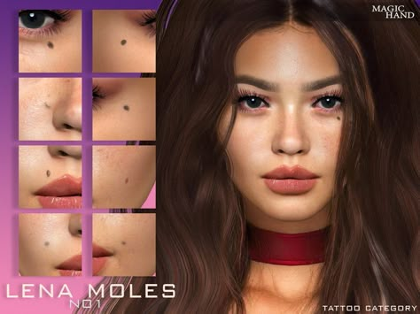 Sims 4 Cc Skin Details, Under Breast Tattoo, Moles On Face, Sims 4 Face, Sims 4 Skin Details, Sims 4 Skins, Los Sims 4 Mods, Sims 4 Hair Male, Sims 4 Tattoos