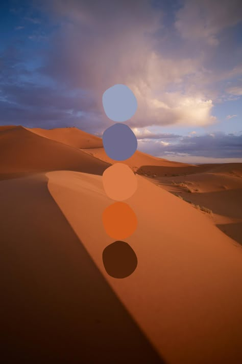 A pastel colour palette based on a beautiful photograph of the Moroccan Sahara Desert by @itravellondon on Unsplash #color #colorpalette #inspiration #morocco #branding #homedecor Follow @CreativeTadpole for more colour inspo! Morroco Color Palette, Sahara Color Palette, Middle East Color Palette, Arabic Color Palette, Desert Colour Palette, Oasis Color Palette, Moroccan Color Palette, Desert Palette, Desert Color Palette