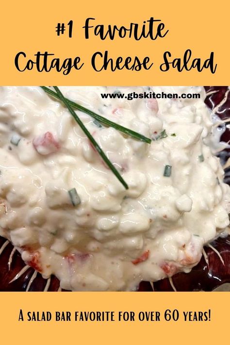 Cottage Cheese Dinner, Cheese Salad Recipes, Cottage Cheese Recipes Healthy, Cheese Salad Dressing, Cold Dip Recipes, Cottage Cheese Dips, Cottage Cheese Salad, Chives Recipe, Bell Pepper Salad