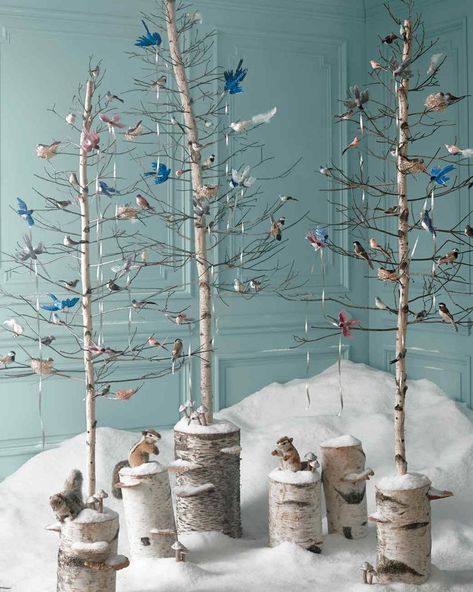 Our Best Christmas Tree Decorating Ideas Holiday Decor Trends, Creative Christmas Trees, Woodland Christmas, Deco Floral, Christmas Tree Themes, A Christmas Story, Christmas Inspiration, Martha Stewart, Xmas Tree