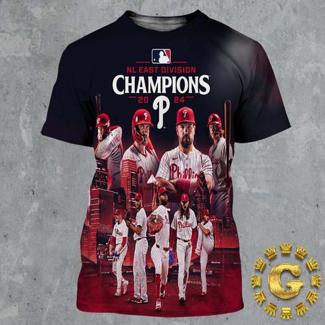 Congrats Philadelphia Phillies Is The MLB NL East Champions 2024 All Over Print Shirt Check more at https://goldteelic.com/product/congrats-philadelphia-phillies-is-the-mlb-nl-east-champions-2024-all-over-print-shirt/ All Over Print Shirt, Philadelphia Phillies, Print Shirt, All Over Print, Philadelphia, Mlb, Printed Shirts