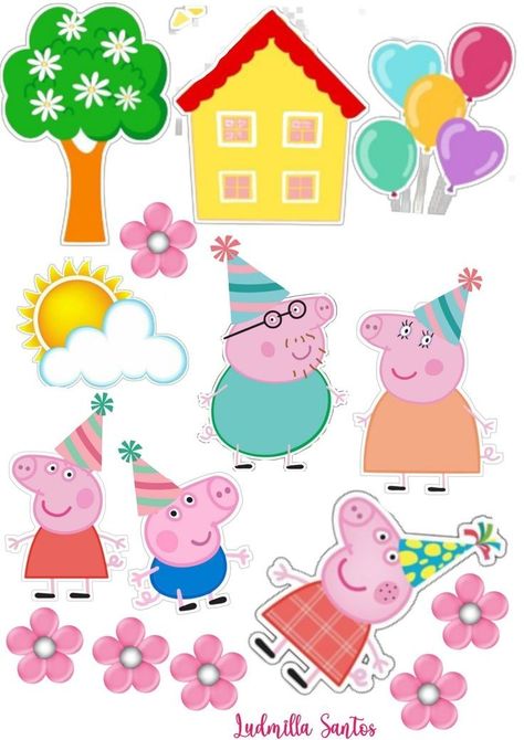 Peppa pig painting