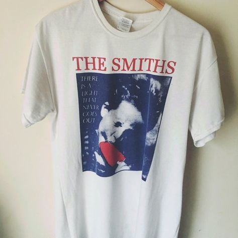 The Smiths There Is a Light That Never Goes Out Gift For Fan The Smiths, Men Wom Smiths T Shirt, The Smiths T Shirt, There Is A Light, Don't Sleep, The Smiths, Aesthetic Shirts, Clothing Vintage, Aesthetic Clothing, Statement Tees