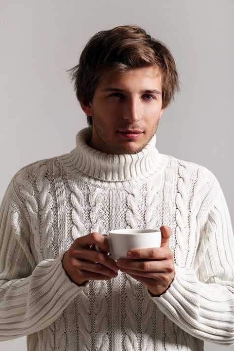 Handsome guy holding a cup of coffee | Free Photo #Freepik #freephoto #winter #coffee #people #man Guy Holding Something Pose, Hand Holding Mug Reference, Person Holding Coffee Reference, Holding Coffee Reference, Holding Coffee Cup Reference, Person Holding Mug Reference, Holding Mug Pose, Holding Cup Pose, Holding Mug Reference