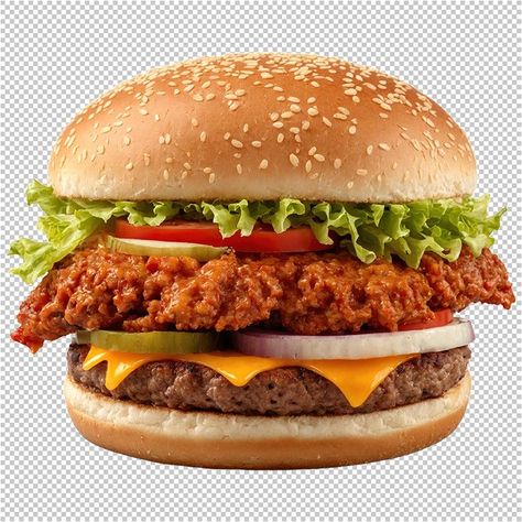 Burger Pictures Instagram, Burger Aesthetic, Burger Png, Burger Clipart, Burger Png Images, Fast Food Png Images, Burger Ingredients Illustration, Teal Sofa Living Room, Cheesey Chicken