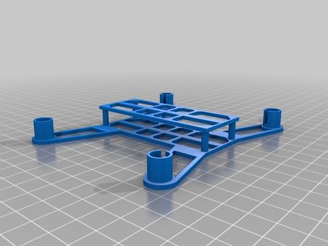 Thing files for Micro Quadcopter Drone Frame V2 (Made for Hubsan X4 electronics) by Islemunda - Thingiverse Drone Frame, Drone Quadcopter, Print Frame, Picnic Table, 3d Print, Frame Design, 3d Printing, Framed Prints, Electronics