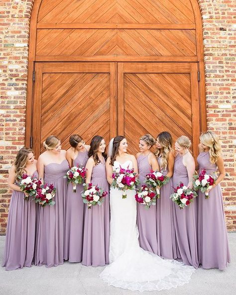 Wisteria Bridesmaid Dresses & Wedding Dresses | Azazie Wisteria Wedding Colors, Colour Scheme Wedding, Wisteria Color, Wisteria Bridesmaid Dresses, Wisteria Wedding, Friday Wedding, Mauve Wedding, Purple Wedding Theme, Azazie Dresses