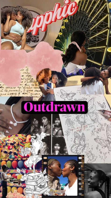 #outdrawn #books #sapphicbook #blackromance #wlw #deannagrey Wlw Books, Relationship Vision Board, Pansexual Flag, Curly Girl Hairstyles, Book Aesthetics, Gay Art, Book Worm, Curly Girl, Just Girl Things