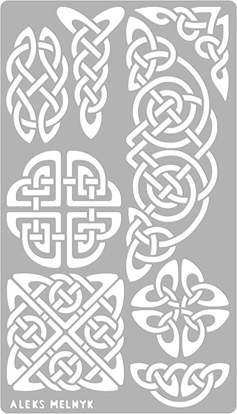 Celtic Stencil Patterns, Celtic Wood Carving Patterns, Viking Patterns Templates, Viking Knots Pattern, Celtic Knot Stencil, Engraving Patterns Templates, Celtic Knot Carving, Viking Carving Pattern, Celtic Knot Wood Carving