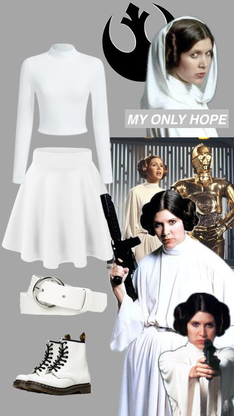 Star Wars Fashion Inspired Outfits, Star Wars Inspired Outfits, Princess Leia Cosplay, Star Wars Disneybound, Disney Bound Outfits Casual, Disney Princess Cosplay, Friend Costumes, Star Wars Fashion, Disneyland Outfits