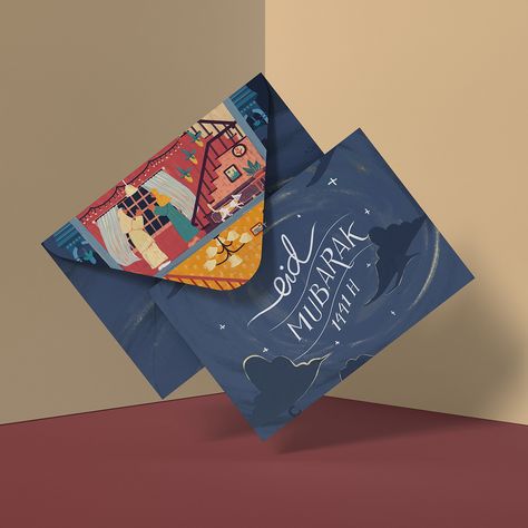 Eid Al Fitr Greeting, Duit Raya, Eid Envelopes, Packet Design, Eid Greeting Cards, Greeting Card Video, Eid Mubarak Greeting Cards, Eid Mubarak Card, Eid Card Designs