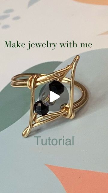 1,059 likes, 11 comments - kazianiangeliki on August 15, 2024: "In this tutorial, I’ll show you how to create your own handmade ring. Material: 30cm/1mm jewellery( cooper)wire Crystal pearl 3mm#wirewrapping #jewelry #jewellery #diy #handmade #business #hobby#women". Wire Ring Jewelry, Wire Wrapping Rings Tutorial, Wire Pendant Diy Simple, Modern Twist Wire Wrapped Rings For Gifts, Wire Rings Diy, Ring Wire Wrapping, Wire Weaving Patterns, Adjustable Wire Wrapped Rose Gold Ring, Gold Wire Wrapped Pearl Ring Gift