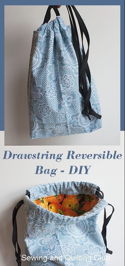 reversible drawstring bag Reversible Drawstring Bag Diy, How To Make A Lined Drawstring Bag, Easy Lined Drawstring Bag Tutorial, Reversible Drawstring Bag, Reversible Drawstring Bag Tutorial, Simple Drawstring Bag Pattern, Lined Drawstring Bag Tutorial, Easy Drawstring Bag, Diy Drawstring Bag