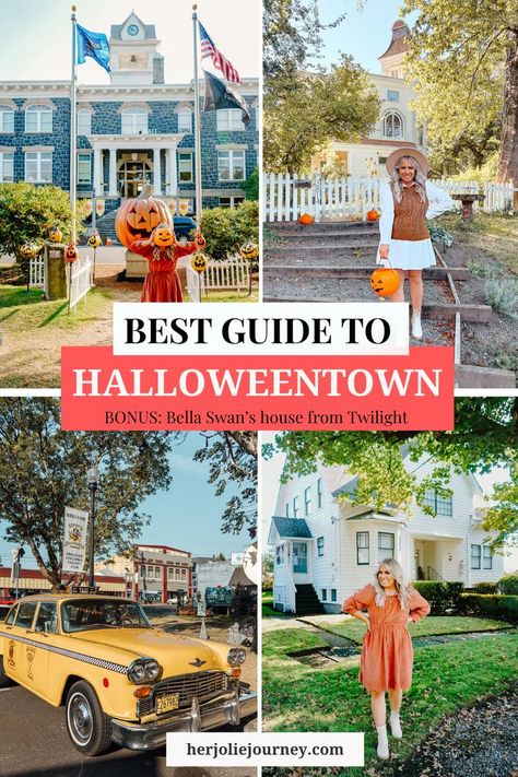 halloweentown St Helens Oregon, 30 Bucket List, Oregon Aesthetic, California Getaways, Oregon Trip, Halloween Travel, Visit Orlando, Most Romantic Places, Fall Bucket List