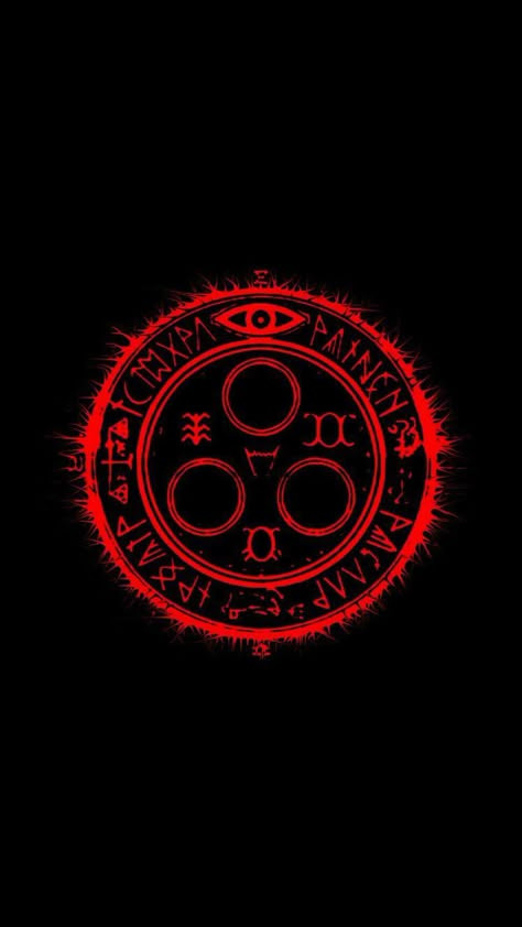 Fullmetal Alchemist Wallpaper, Halo Of The Sun, The Sun Wallpaper, Spell Circle, Silent Hill Art, Sun Wallpaper, Lockscreen Iphone, Cool Symbols, Red And Black Wallpaper