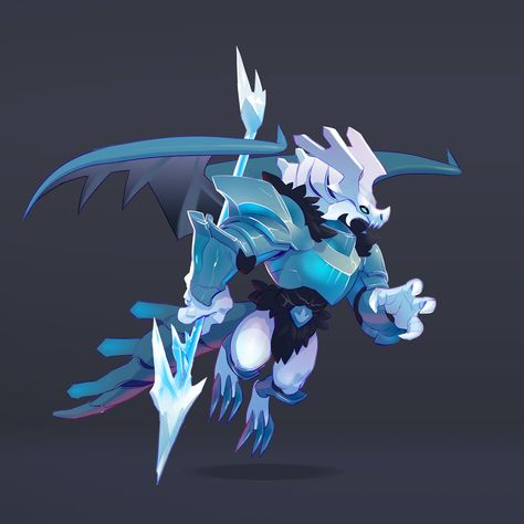 Dragon High Winter, Felipe Prest on ArtStation at https://www.artstation.com/artwork/VdlNO4 Dragon City Dragons, Clash Of Clans Logo, Castle Clash, Wallpaper Tumblr Lockscreen, Monster Legends, Dragon City, Skylanders, Creature Concept Art, City Wallpaper