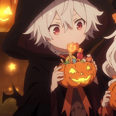 Halloween Genshin Matching Pfp, Genshin Halloween Matching Pfp, Halloween Pfps, Fall Anime, Halloween Pfp, Christmas Pfp, Chibi Couple, Halloween Matching, Avatar Anime