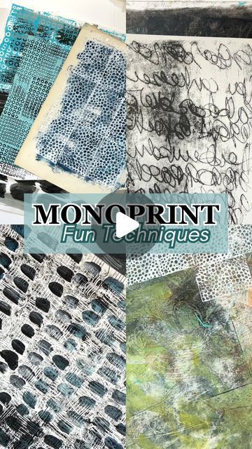 Susan McCreevy | Mixed media Artist on Instagram: "Monoprint Fun Techniques… In this video I share my passion for pattern and texture, using acrylic paint and water based printing ink. Discover the magic of household objects in creating repeat patterns! 🌟 Grab your brushes and explore unique collage papers with me today! Click the link in Bio to watch full video on my YouTube Channel! 💙 #gelprinting #gelprin #gelliprintcollage #gelliartsartist #gelpressobsessed #stencilart #mixedmediaart #scottishartist #encausticartist #scottishartistsandmakers #monoprint #fun" Monoprint Tutorial, Monoprint Artists, Monoprinting Techniques, Monoprint Art, Gelli Printing Techniques, Gelli Printing Art, Encaustic Artist, Print Christmas Card, Gelli Plate Art