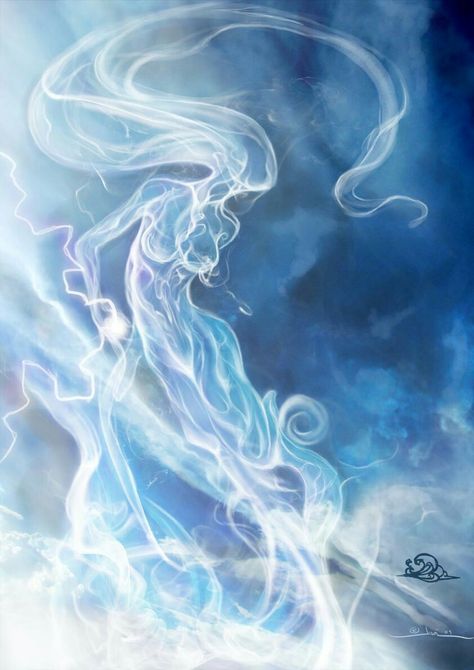 Sylph, Air Spirit | Mythical Creatures, Fantasy, Art Air Goddess, Types Of Angels, Creature Fantasy, Wild Spirit, Arte Fantasy, Fantasy World, Mythical Creatures, Fantasy Creatures, Titanic