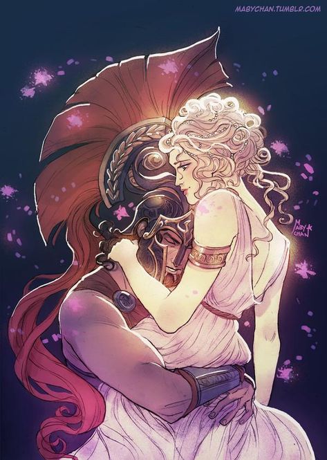 De Rerum Natura by MabyMin on DeviantArt Fantasy Art Couples, Aphrodite Aesthetic, Aphrodite Goddess, Hades Persephone, Greek Mythology Gods, Karakter Disney, Greek Gods And Goddesses, Greek And Roman Mythology, Greek Mythology Art