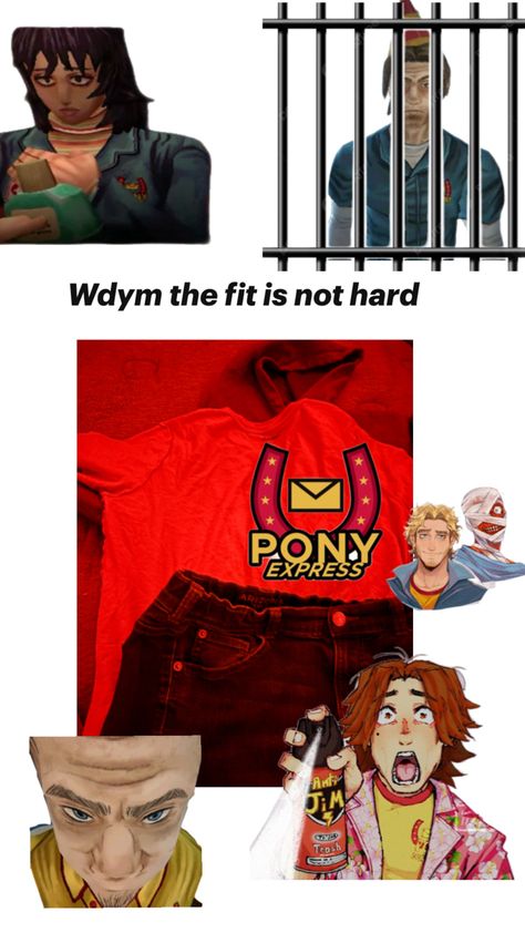 Wdym the fit is not hard Pony Express