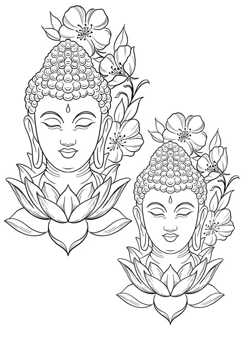 Hindu Goddess Tattoo, Thai Buddha Tattoo, Buddha Hand Tattoo, Buddha Lotus Tattoo, Buddha Tattoo Design Ideas, Asian Tattoo Ideas, Spiritual Line Art, Hd Wallpaper Pattern, Tattoo Buddha