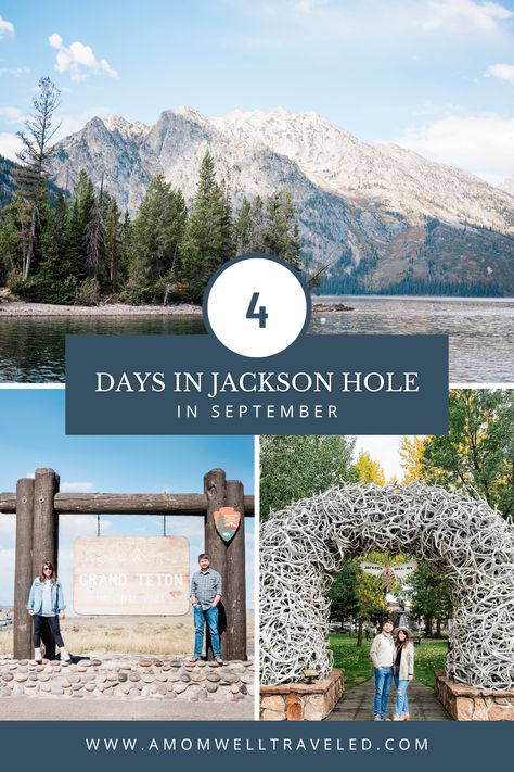 Check out all there is to do and see in Jackson Hole in September. It's the perfect fall getaway for couples. September Travel, Aruba Travel, Fall Getaways, Jackson Square, Jackson Hole Wyoming, Well Traveled, Us Travel Destinations, Couple Getaway, Road Trip Planning