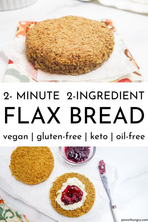 Flax Seed Bread Recipe, Flax Bread, Flaxseed Bread, Flax Muffins, Celiac Recipes, Microwave Baking, Gf Baking, Keto Breads, Flax Seed Recipes