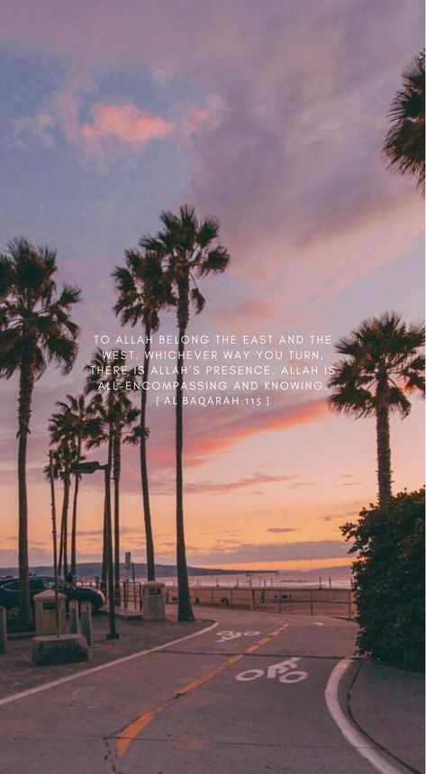 #Islam Follow for more. Beach Goals, Foto Muro Collage, Sunset Road, Iphone Wallpaper Images, Wallpaper Pastel, Picture Collage Wall, Best Iphone Wallpapers, Sun Sets, Sunset Wallpaper