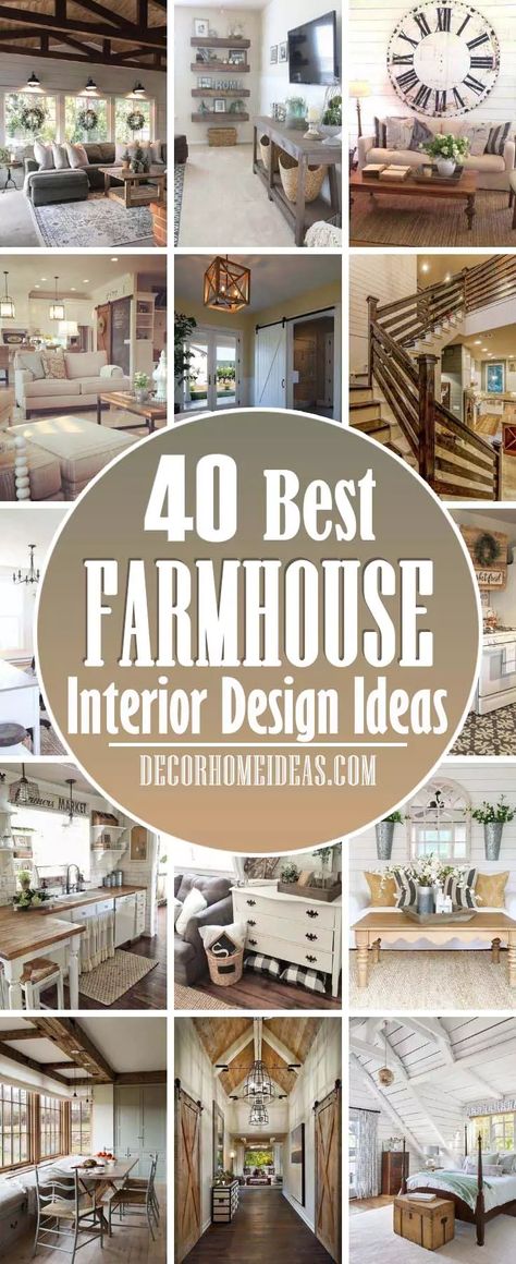 Farm Houseplans Interior, Farmhouse Interior Design Ideas, Country Chic Living Room, Rustic Rooms, Rustic Farmhouse Interior, Barndominium Interior, Modern Farmhouse Living Room Decor, Living Room Aesthetic, Farmhouse Trends