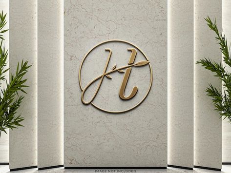 Logo On Wall Ideas, Logo Feature Wall, Logo Wall Design Ideas, Office Back Wall Design Interiors, Showroom Wall Design, Logo Wall Design Office Branding, Wall Marble Design, Office Entrance Wall Design, Office Logo Wall Design