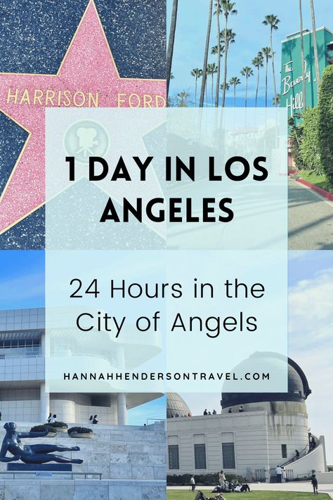 If you only have 1 day in Los Angeles, but still want to get the most out of your 24 hours in the city, here are my highlight suggestions. #LA #LosAngeles #24hrGuide One Day In Los Angeles, Los Angeles Day Trips, Los Angeles Road Trip, Day In Los Angeles, Miami Travel Guide, 1 Day Trip, Los Angeles With Kids, Cali Trip, Miami Travel