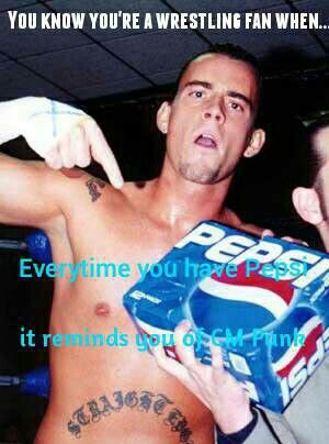 Yup Cm Punk, Pepsi Cola, I Adore You, Oh God, Adore You, Cool People, Pro Wrestling, Film Tv, The One And Only