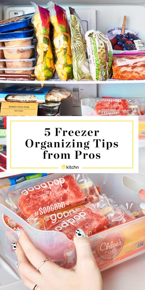 Freezer Hacks, Freezable Meals, Make Ahead Freezer Meals, Freezer Organization, Organization Home, Freezer Storage, Organization Kitchen, Organizing Hacks, Refrigerator Organization