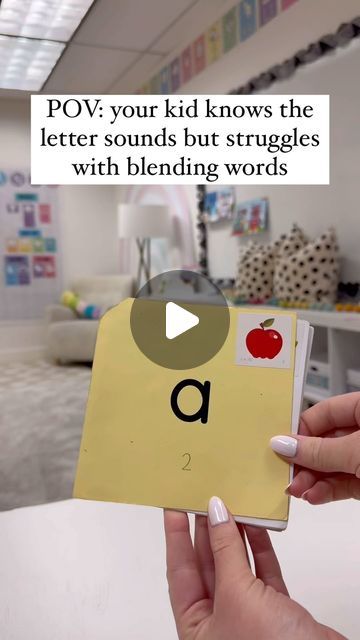 Miss Amy ♡ Reading Tutor on Instagram: "If your kid or students struggle with blending, try SUCCESSIVE blending!   If they’re still struggling, let me know and I will try to help🫶🏻  Comment BLENDING for my blending mat!🤍  #readingtips #readingtutor #readingactivities" Teaching Blending Kindergarten, Kg Students Activities, Blending Practice Kindergarten, Successive Blending Activities, Blending Sounds Activities Kindergarten, Blending Words Activities, Blending Activities For Kindergarten, Heggerty Phonics, Blending Sounds Activities