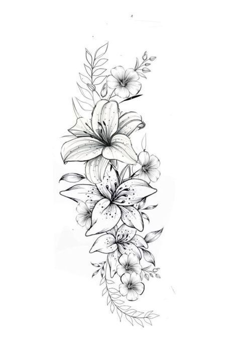 Krishna Tattoo, Easy Tattoo, Floral Thigh Tattoos, Tattoos For Women Flowers, Floral Tattoo Sleeve, Tattoos For Black Skin, Pretty Tattoos For Women, Dope Tattoos For Women, Zodiac Tattoo