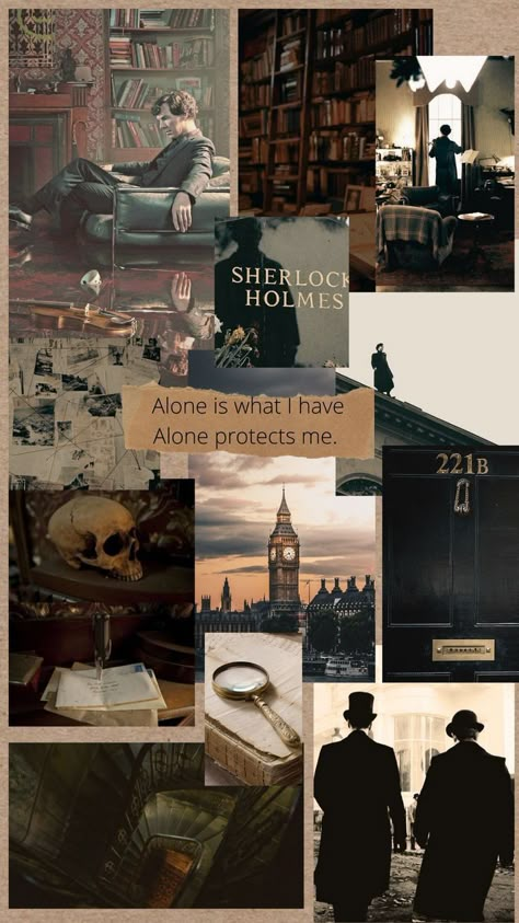 Sherlock Holmes Aesthetic, Holmes Aesthetic, Sherlock Aesthetic, Sherlock Wallpaper, Moodboard Wallpaper, Sherlock Holmes Series, Detective Aesthetic, Sherlock Holmes Bbc, Moriarty The Patriot